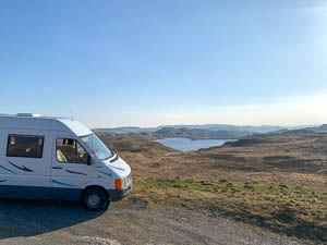 Exploring in a Campervan or Motorhome